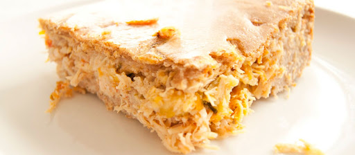 Torta de Frango com Batata-doce sem Glúten